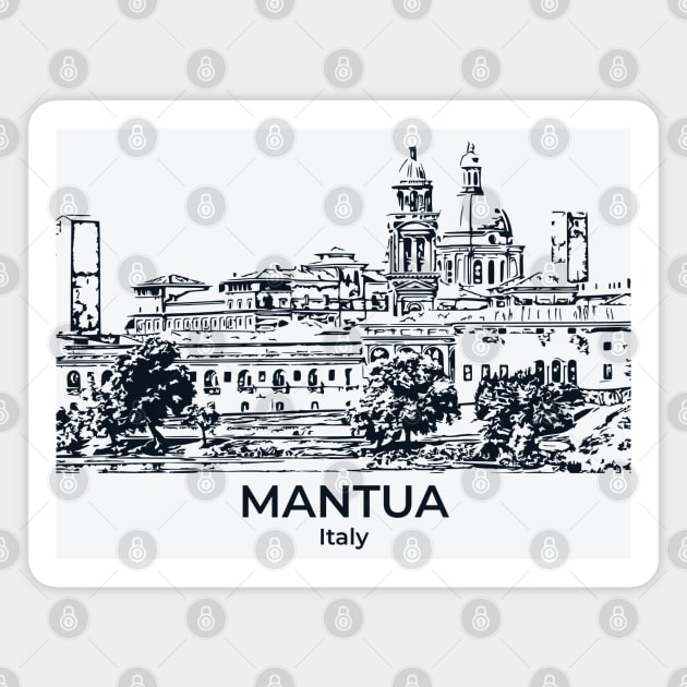 Mantua - Italy Magnet by Lakeric